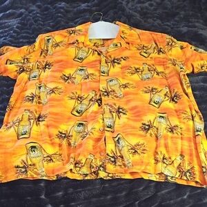 Tropical Orange Kids Shirt